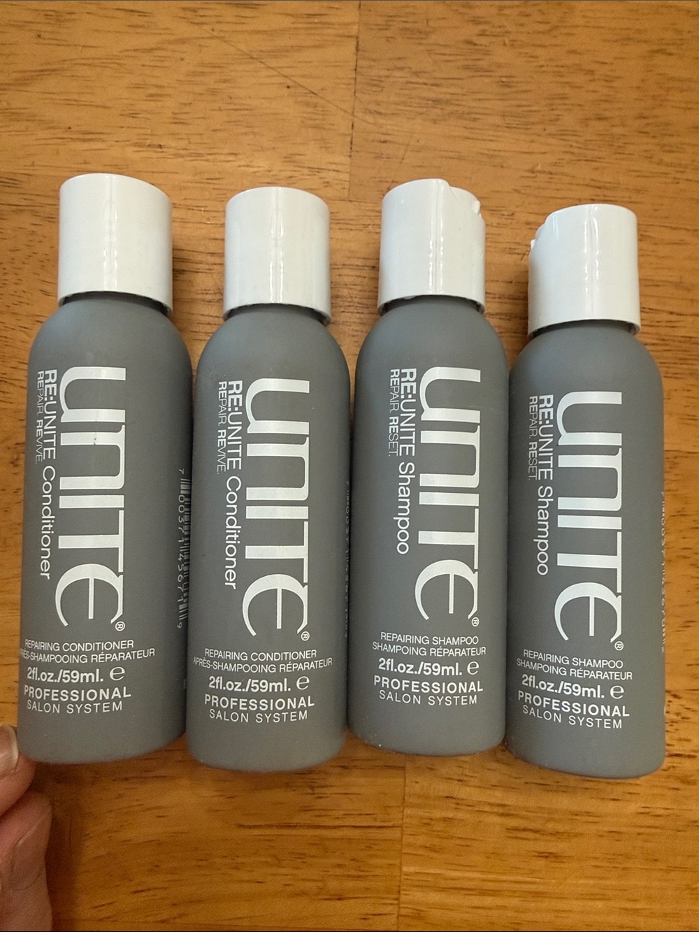 UNITE Re:Unite Repair Shampoo & Conditioner Travel Set